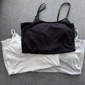 Pea in the Pod Luxe Nursing Tank Set of 3 - S